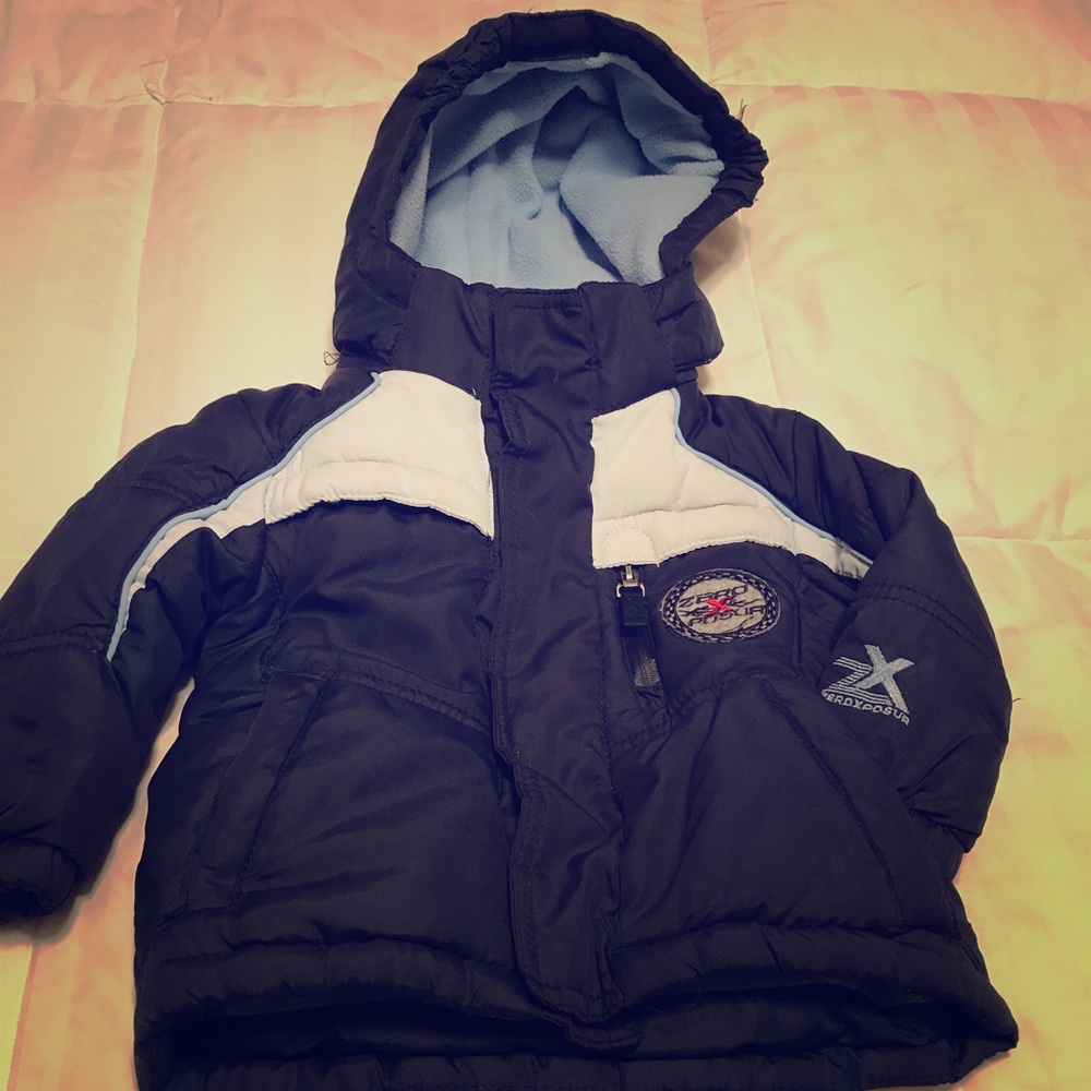 Blue 12M winter jacket
